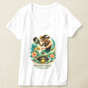 Camiseta Reina de Pickleball de la Costa Dorada