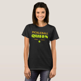 Camiseta Reina de Pickleball Personalizada