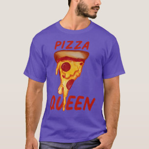 Camiseta Reina de pizza 4365