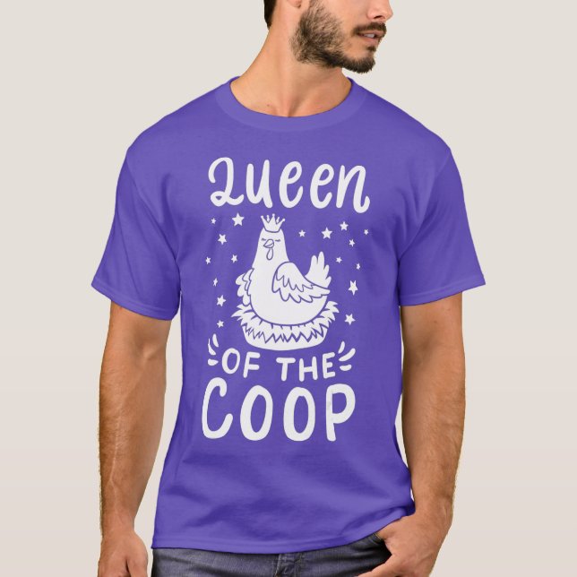 Camiseta Reina De Pollo Del Coop (Anverso)