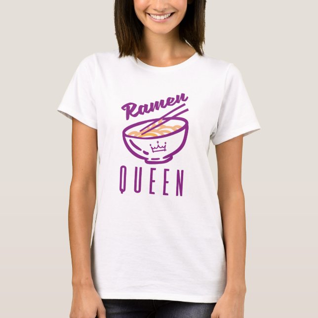 Camiseta Reina de Ramen (Anverso)