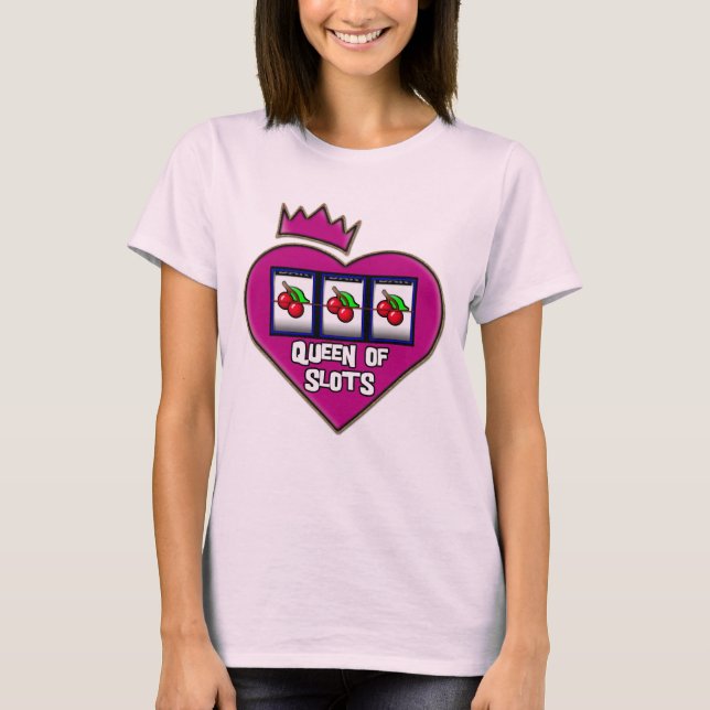 CAMISETA REINA DE RANURAS (Anverso)