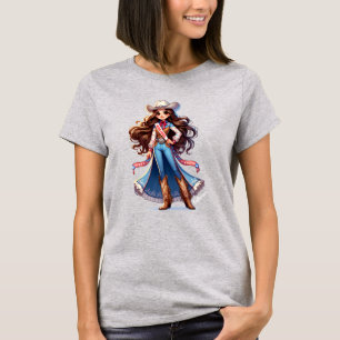 Camiseta Reina de Rodeo de Nova Occidental