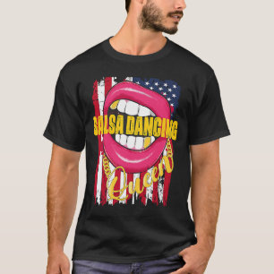 Camiseta Reina de salsa de EE.UU. levanta baile de salsa de