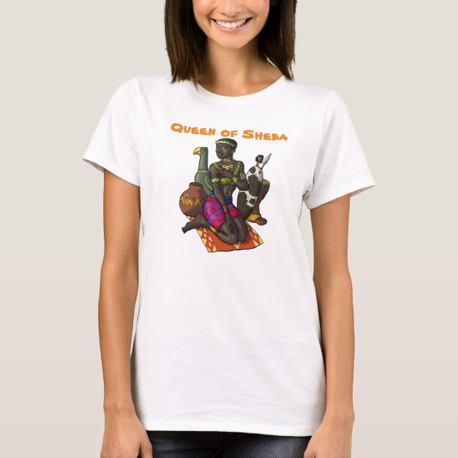 Camiseta Reina de Sheba (Anverso)