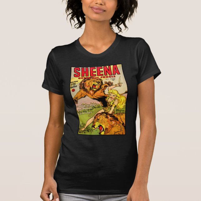 Camiseta Reina de Sheena de la selva (Anverso)