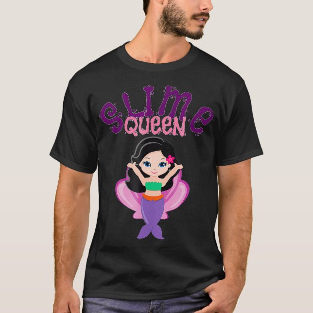 Camiseta Reina de Slime con sirena (Anverso)