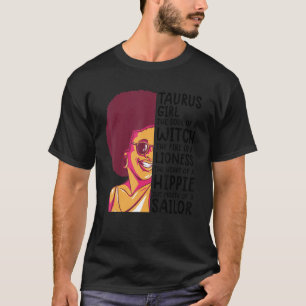 Camiseta Reina De Tauro Para Mujeres Astrología Zodiac Taur