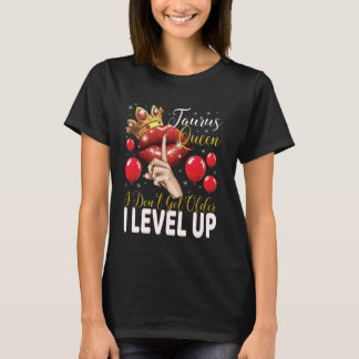 Camiseta Reina de Taurus no consigo más viejo me levanto cu
