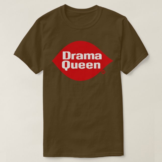 Camiseta reina de teatro (Diseño del anverso)