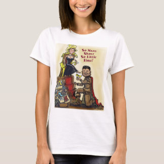 Camiseta Reina de zapatos