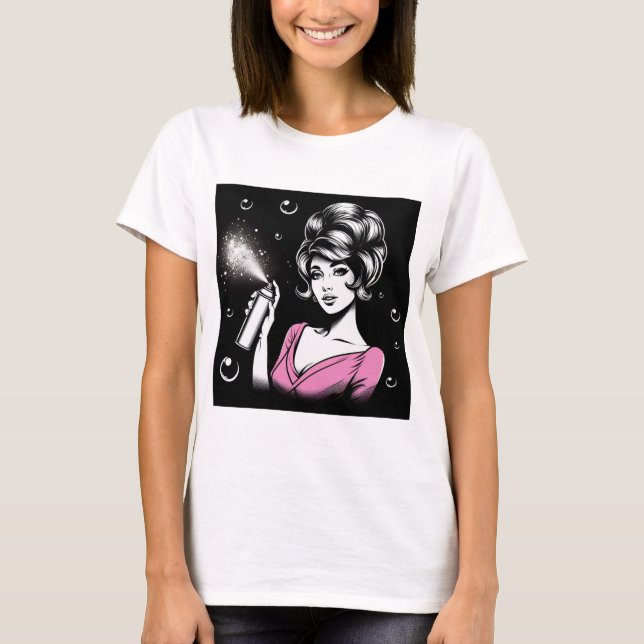Camiseta Reina del aerosol (Anverso)