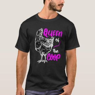 Camiseta Reina Del Amor Granja Gallinero Granjero