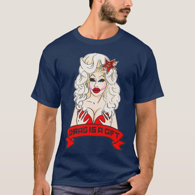 Camiseta Reina del arrastre comunista (Anverso)