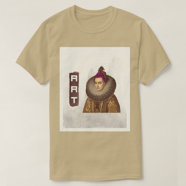 Camiseta Reina del arte (Diseño del anverso)