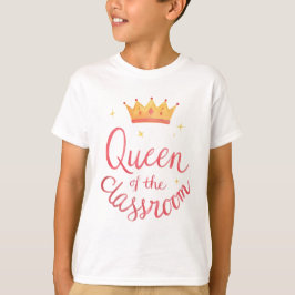 Camiseta Reina del aula - profesor divertido y estudiante