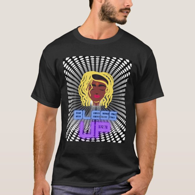 Camiseta Reina del Beneplácito - Melanin, de categoría afro (Anverso)