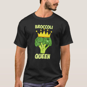 Camiseta Reina del Brócoli Brócolico Vegetal Vega