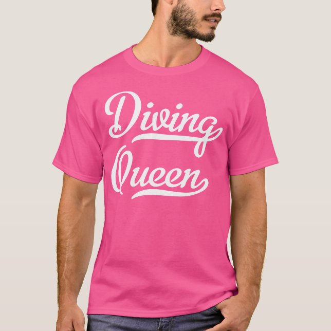 Camiseta Reina del buceo (Anverso)
