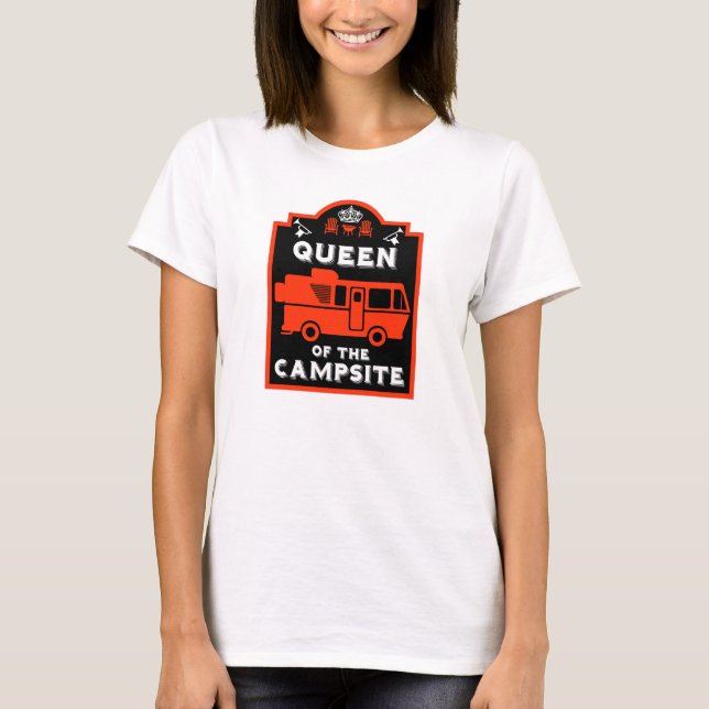 Camiseta Reina Del Campamento (Anverso)