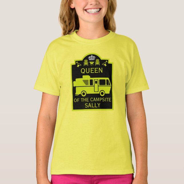 Camiseta Reina Del Campamento (Anverso)