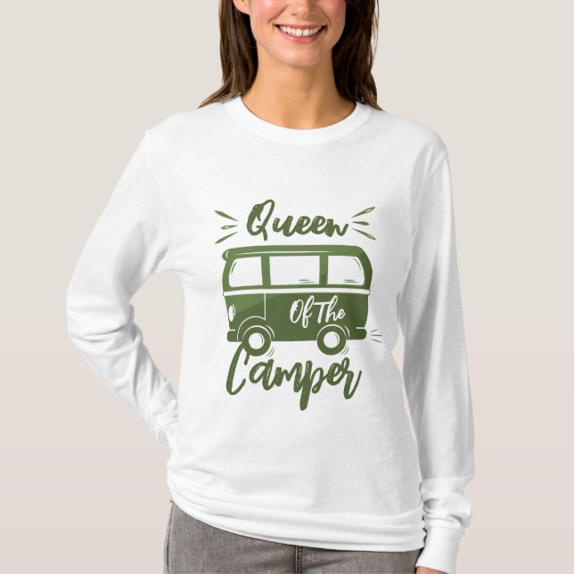 Camiseta Reina del campanario, regalo para la Reina del cam (Anverso)