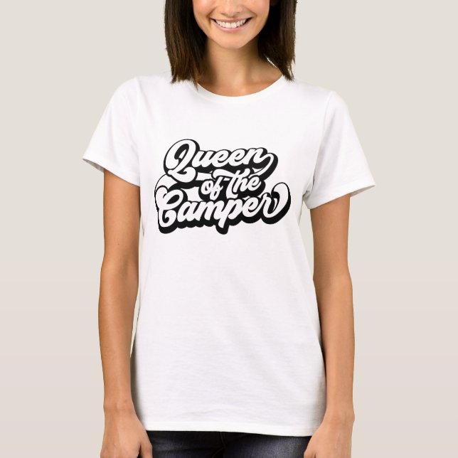 Camiseta Reina Del Camper (Anverso)