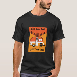 Camiseta Reina del Camper - Gracioso Camping RV
