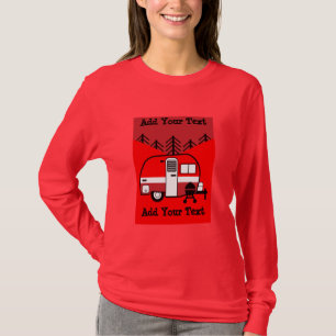 Camiseta Reina del Camper - Gracioso Camping RV