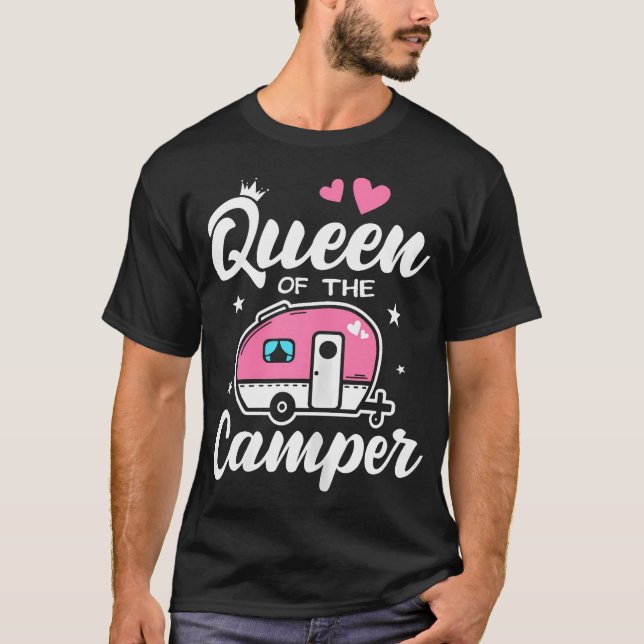 Camiseta Reina Del Camping (Anverso)