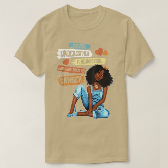 Camiseta Reina del cáncer Soy un regalo de cumpleaños más f (Diseño del anverso)