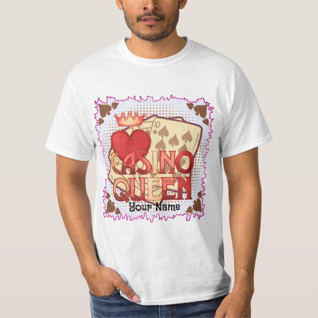 Camiseta Reina del Casino Caliente (Anverso)