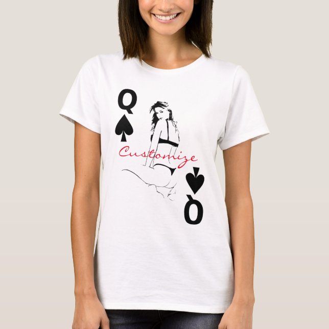 Camiseta Reina del chica Thunder_Cove del bikini de las (Anverso)