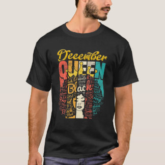 Camiseta Reina del cumpleaños 11 nacida en diciembre Chicas