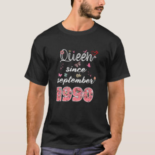 Camiseta Reina del cumpleaños de septiembre desde septiembr
