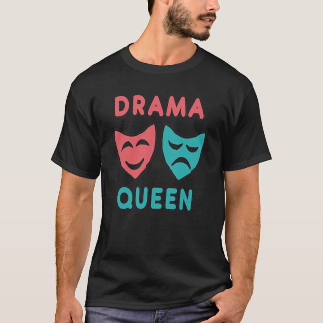 Camiseta Reina del drama (Anverso)