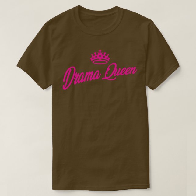 Camiseta Reina del drama (Diseño del anverso)