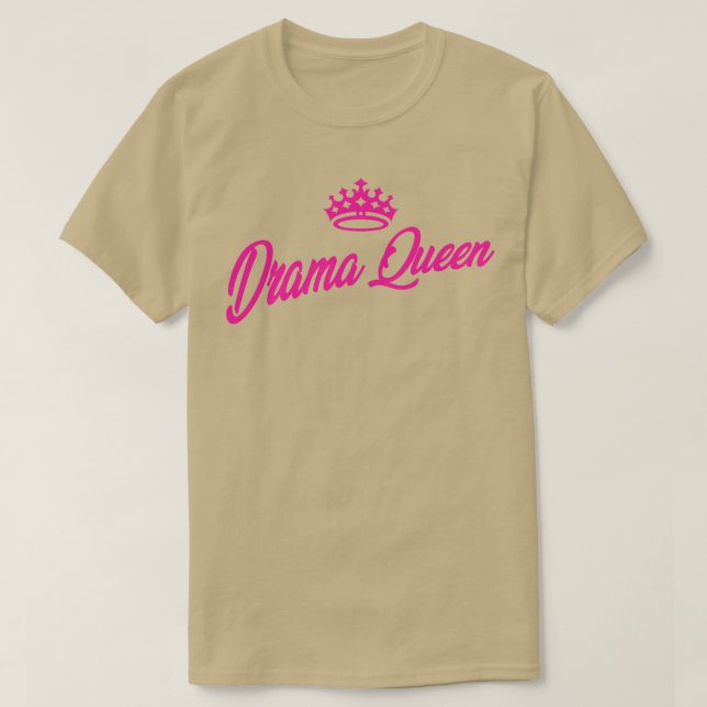 Camiseta Reina del drama (Diseño del anverso)