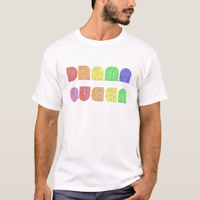 Camiseta Reina del drama (Anverso)