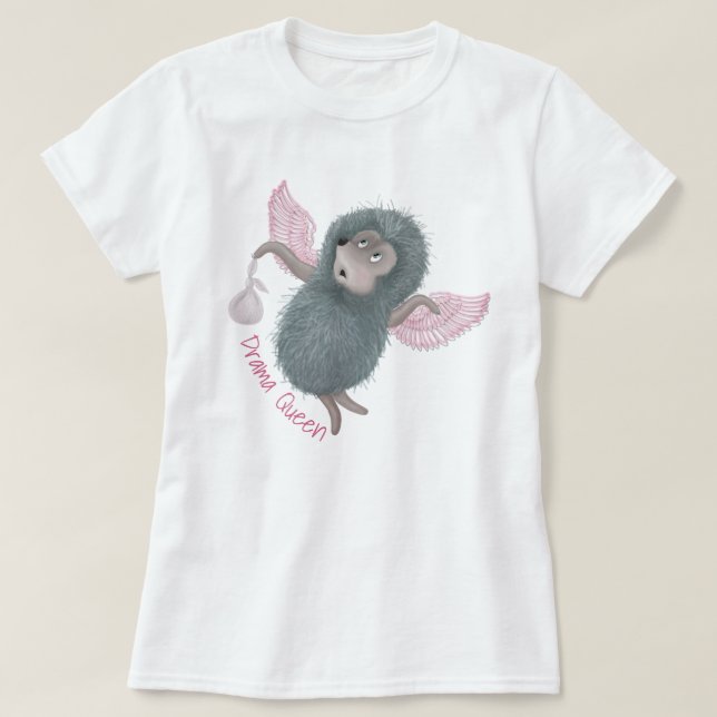 Camiseta Reina del drama (Diseño del anverso)