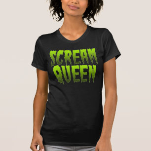 Camiseta Reina del Grito Goth Halloween Zombie