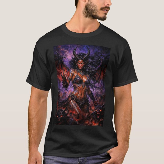 Camiseta Reina del Infierno Lilith (Anverso)