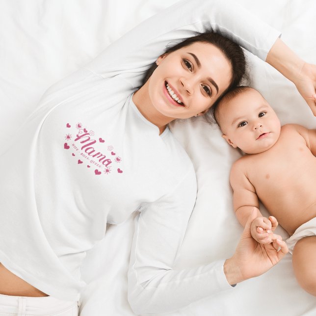 Camiseta Reina del jefe de la esposa (mama)