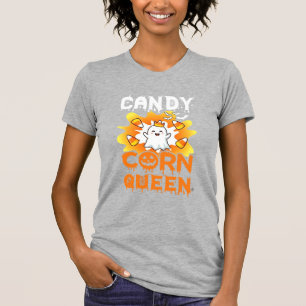 Camiseta Reina del Maíz de Caramelo Murciélagos Fantasmales
