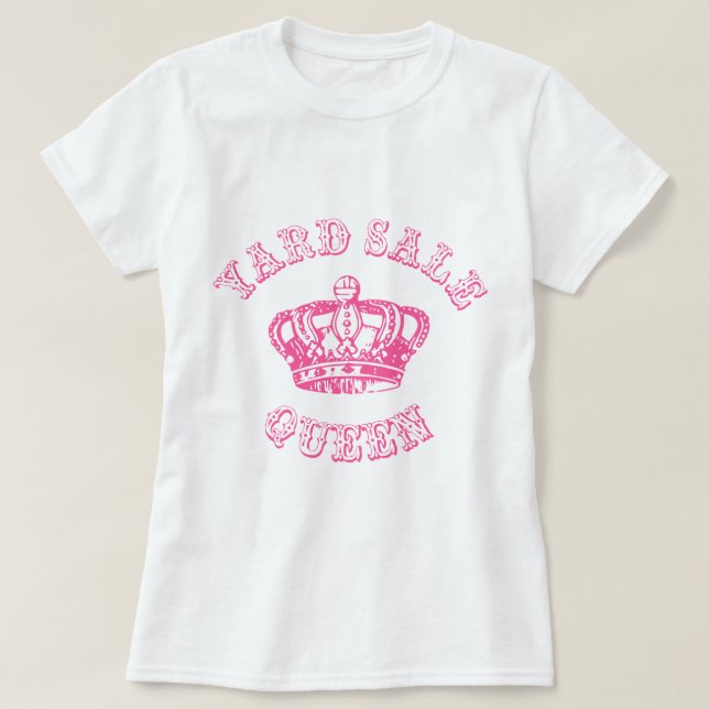 Camiseta Reina del mercadillo casero (Diseño del anverso)