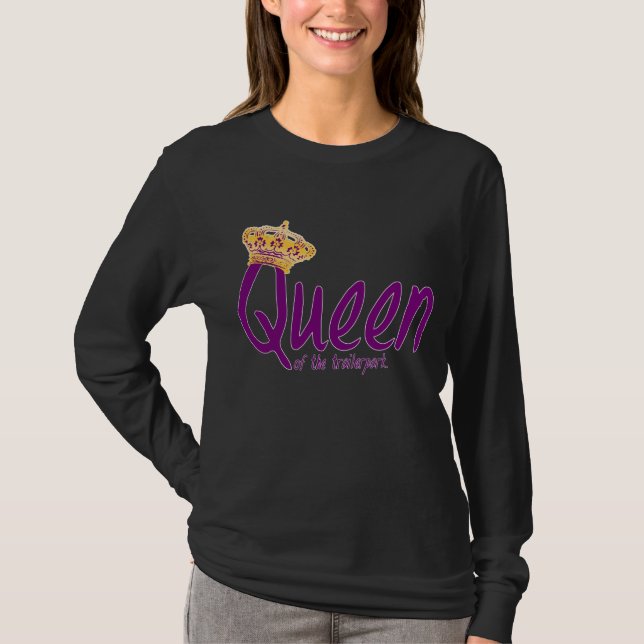 Camiseta Reina del parque ferroviario (Anverso)