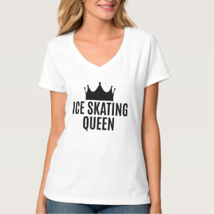 Camiseta Reina del patinaje sobre hielo - Patinaje sobre hi