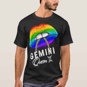 Camiseta Reina del Piscis LGBTQ levanta orgullo gay zodiaco