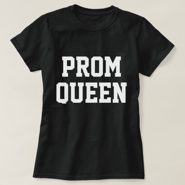 Camiseta Reina del Prom (Diseño del anverso)