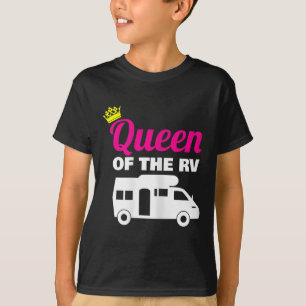 Camiseta Reina Del Regalo De Vacaciones Para Campamento En